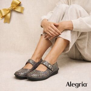 Alegria by PG Lite Paloma Flats Pastel Multicolor Mary Jane Shoes
